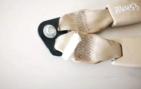 Middle seatbelt buckle (rear)