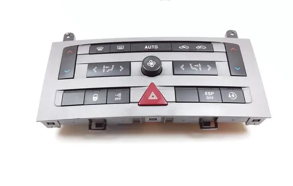 Peugeot 407 Climate control unit 96573322YW02 96573322 96470290XT
