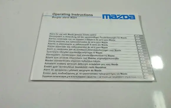 Mazda 3 I Owners service history hand book 