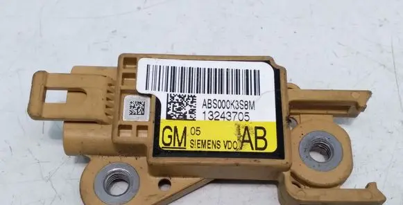 Opel Insignia A Airbag deployment crash/impact sensor ABS000K3S8M 13243705