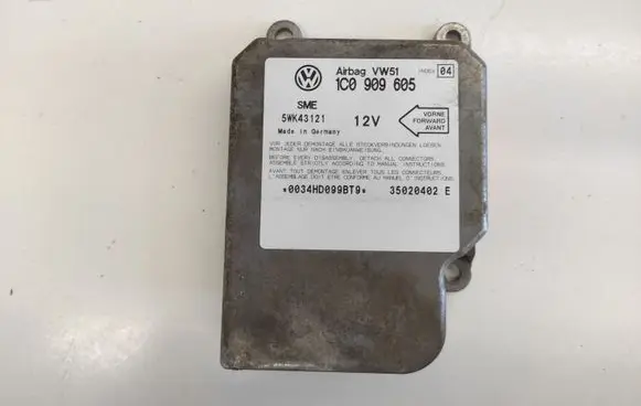 Ford Galaxy Airbag control unit/module 1C0909605 5WK43121 35020402E