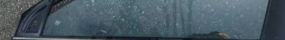 Toyota Avensis T250 Front door glass trim molding 