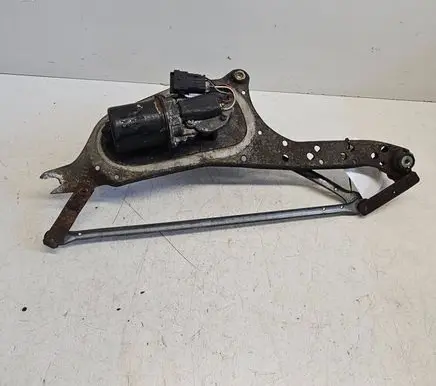 Front wiper linkage and motor