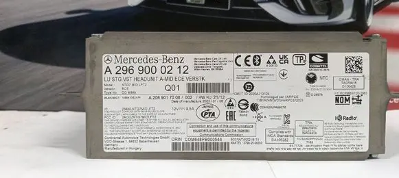 Mercedes-Benz EQS V297 Navigation unit CD/DVD player A2969000212