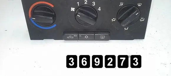 Opel Zafira A Climate control unit 90559839