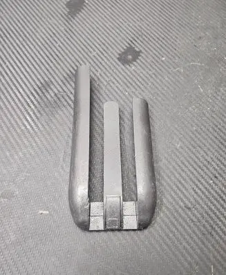 Opel Meriva A Rear seat rail trim cover 93359638