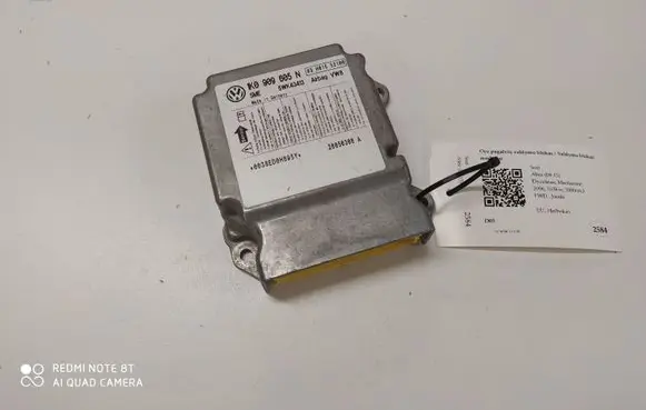 Seat Altea Airbag control unit/module 1K0909605N 5WK43413