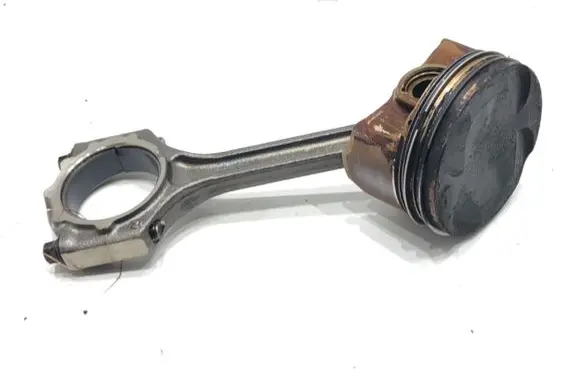 Piston with connecting rod