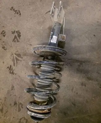 Citroen C4 I Front shock absorber with coil spring