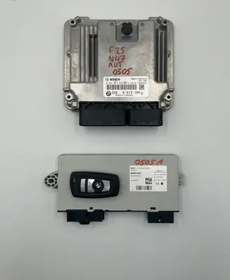 BMW X3 F25 Engine ECU kit and lock set 8513184 9247480 030113099