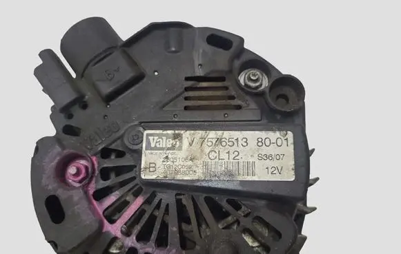 Peugeot 207 Generator/alternator V757651380 CL12 2605106A