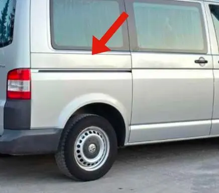 Volkswagen Transporter - Caravelle T5 Sliding door rail trim 7H1843796