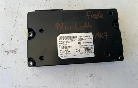Ford Fiesta Bluetooth control unit module D1BT14D212LA