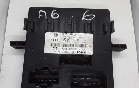 Audi A6 S6 C6 4F Comfort/convenience module 4F0907279B 4F0910279L F005V00620
