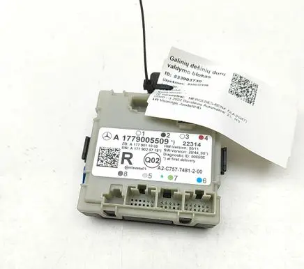 Mercedes-Benz GLA H247 Door control unit/module A1779005509 A1779011005