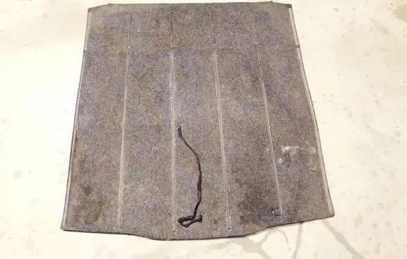 Trunk/boot mat liner