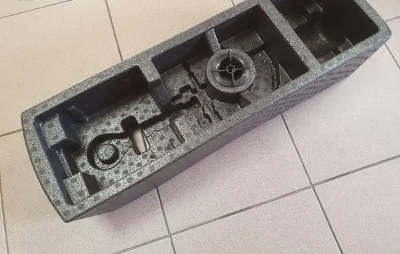 Opel Astra J Spare wheel section trim 13421056