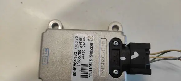 Peugeot 407 ESP acceleration yaw rate sensor 9645884180 13665706 448801002007