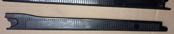 Mercedes-Benz W123 Trunk/boot sill cover protection 1236980089