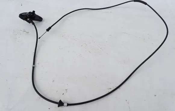 Volkswagen PASSAT B7 Engine bonnet/hood lock release cable 19E616