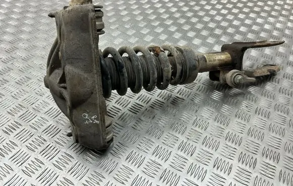 Front shock absorber with coil spring