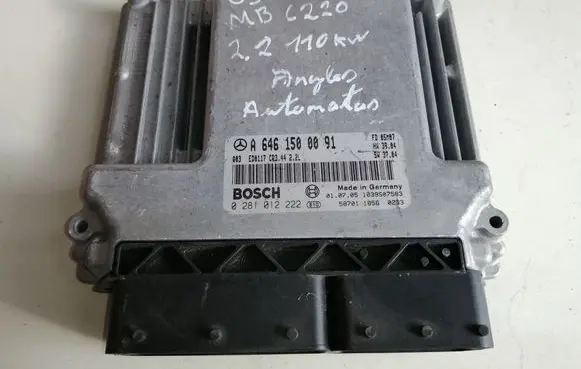 Mercedes-Benz C W203 Engine control unit/module A6461500091 0281012222