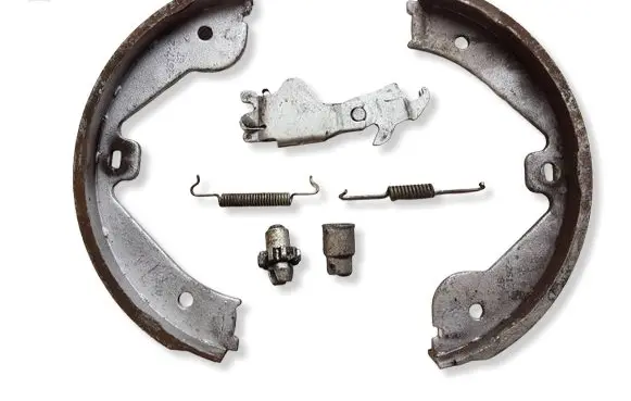 Volkswagen Touareg I Handbrake/parking brake pads 