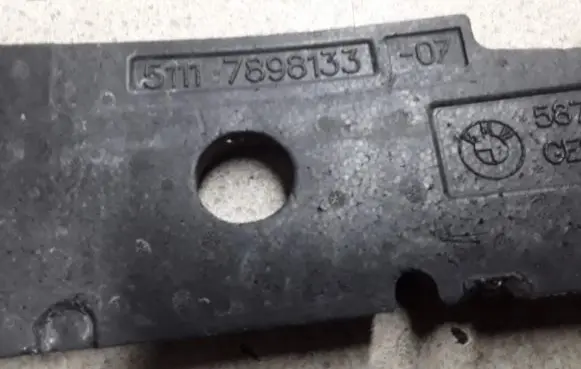 Front bumper foam support bar