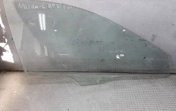 Mazda 6 Front door window glass four-door