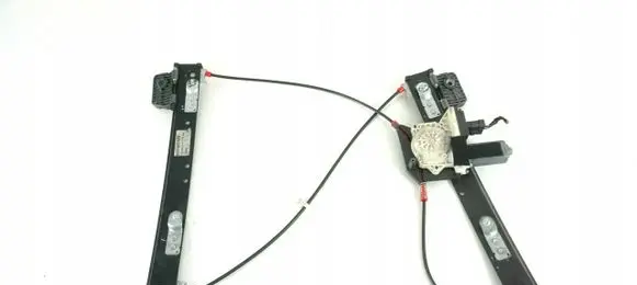 Front door window regulator with motor