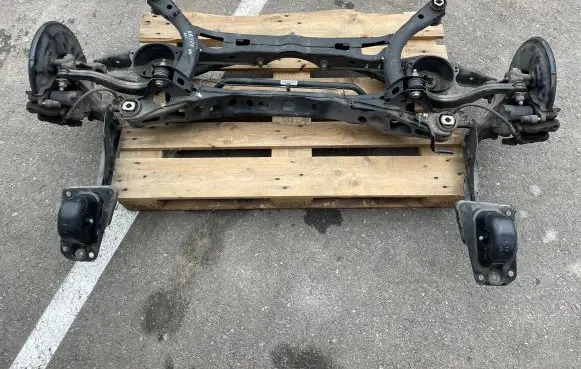 Rear axle beam