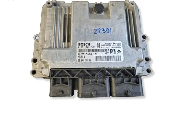 Peugeot 207 Engine control unit/module 9664738680 0261201505 9663193780