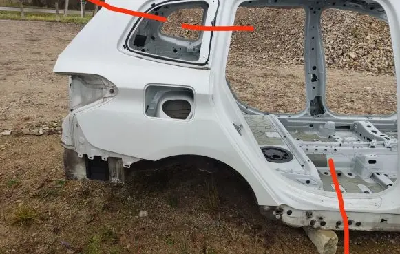 BMW 2 F46 Rear quarter panel A96 7436182