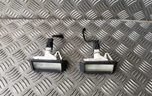 Peugeot Partner Number plate light 9683421680 3202000531