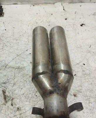 Mercedes-Benz CLK A209 C209 Muffler ending 