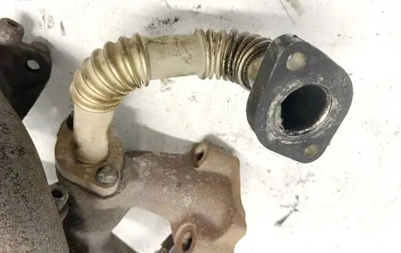 Opel Astra G EGR valve line/pipe/hose