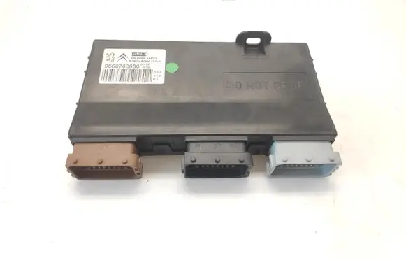 Citroen C6 Seat control module 9660703680