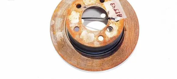BMW 1 E81 E87 Rear brake disc neventiliuojamas