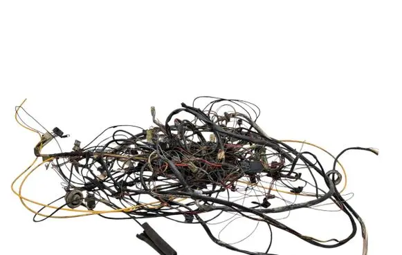 Engine installation wiring loom