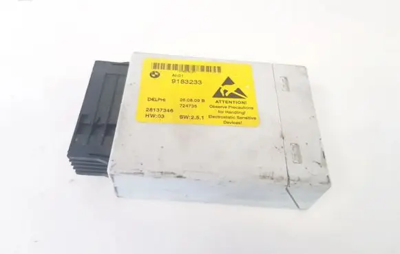 BMW 5 E60 E61 Other control units/modules 9183233 26.08.09.b