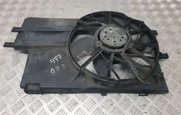 Electric radiator cooling fan