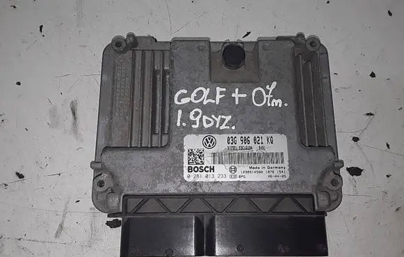 Volkswagen Golf Plus Engine control unit/module 0281013233 1039S14580 03G906021KQ