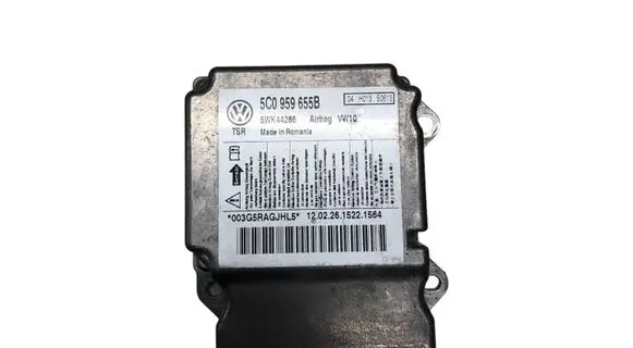 Volkswagen Golf VI Airbag control unit/module 5C0959655B 5WK44286