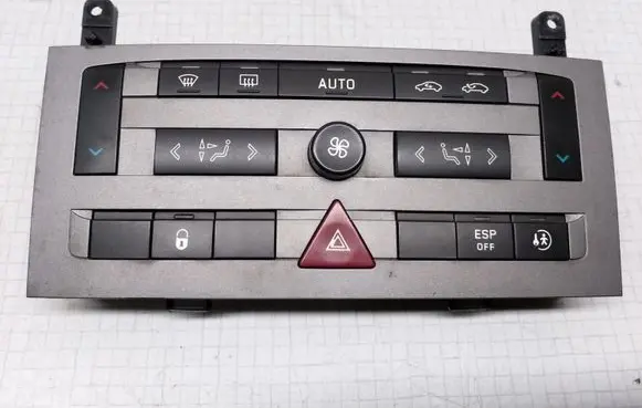 Peugeot 407 Climate control unit 96573322YW 96470290XT 96470287XT