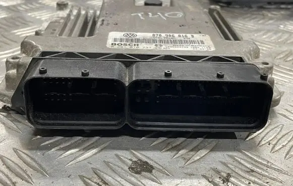 Volkswagen Phaeton Engine control unit/module 070906016B 1039S04733 0281010737