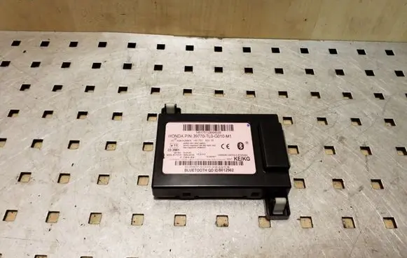Honda Accord Bluetooth control unit module 39770TL0G010M1 E11033981 B012562