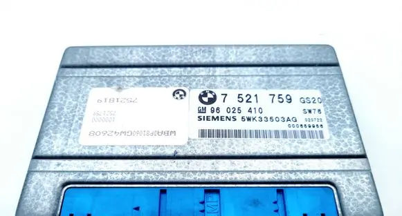 BMW 5 E39 Gearbox control unit/module 96025410 5WK33503AG 7521759