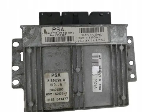 Citroen Xsara Picasso Engine control unit/module 9632727280