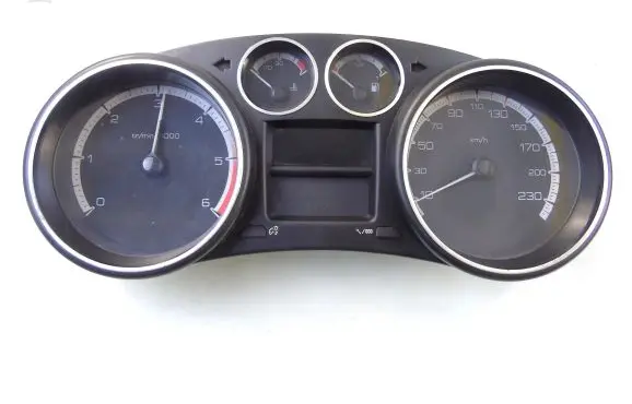 Peugeot 308 Speedometer (instrument cluster) 9665107480