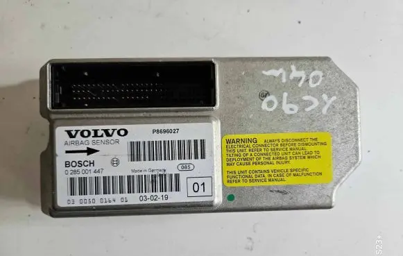 Volvo XC90 Airbag control unit/module P8696027 0285001447 030050016401